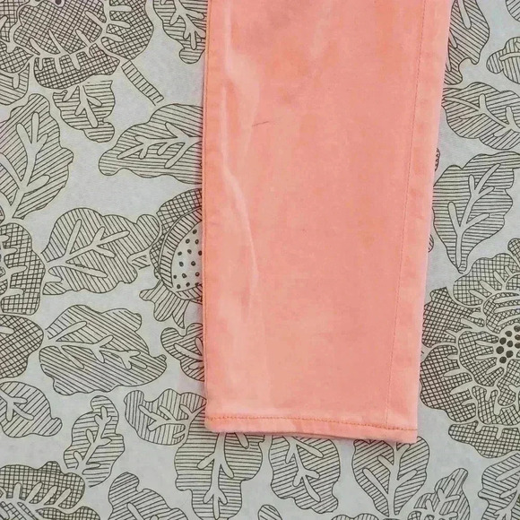 Ag Adriano Goldschmied The Stile Cigarette Low Rise Skinny Jeans Orange Women's - Picture 5 of 10